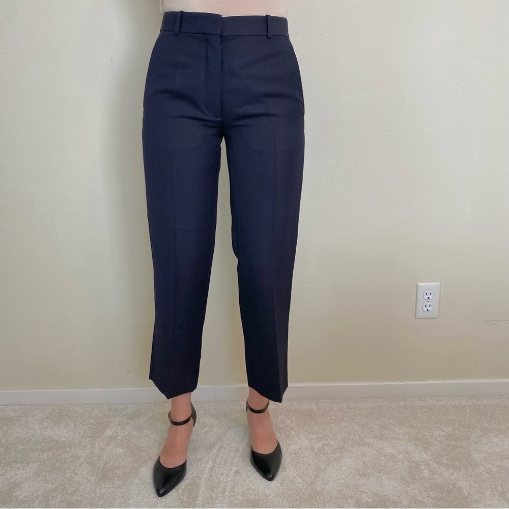 Victoria Beckham Size 2 navy suit pants